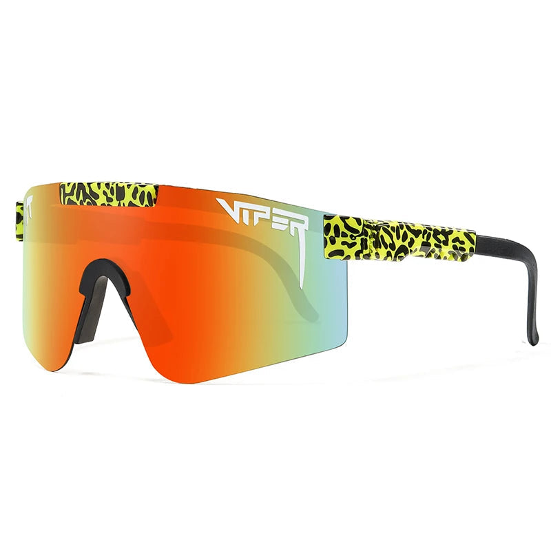 Adult UV400 Pit Viper-Look Sunglasses