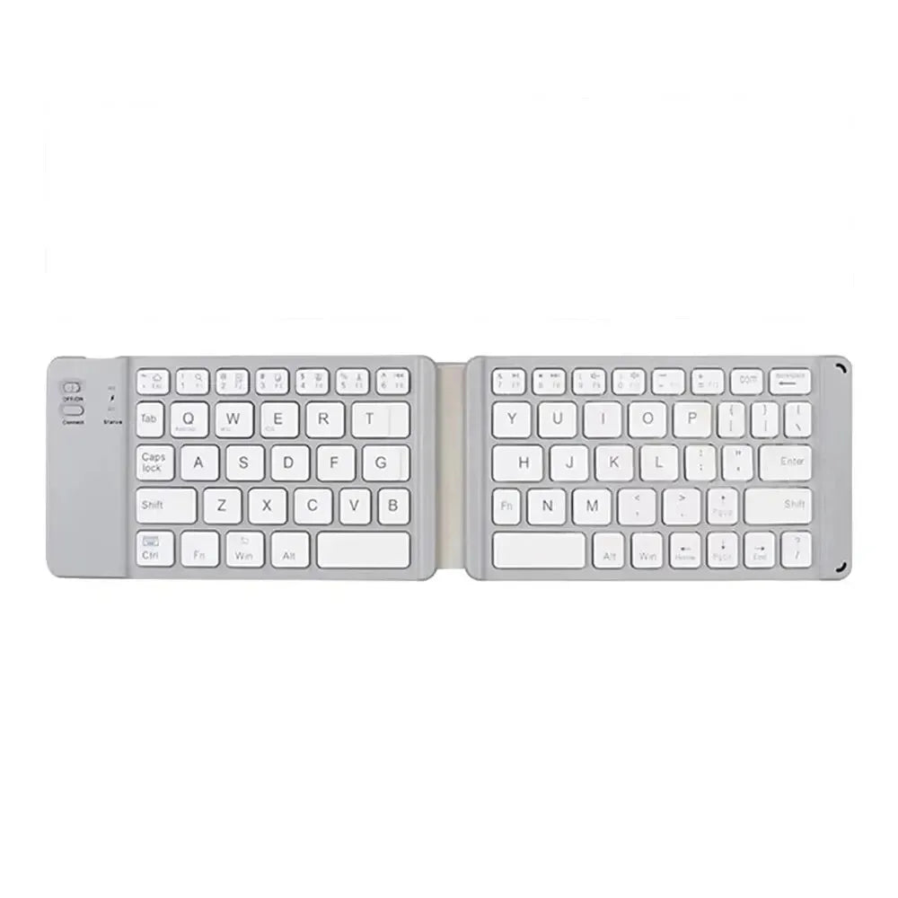 Tri-Folding Bluetooth 5.1 Mini Keyboard With Optional Touchpad