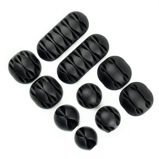 10-Piece Round Cable Protector Kit