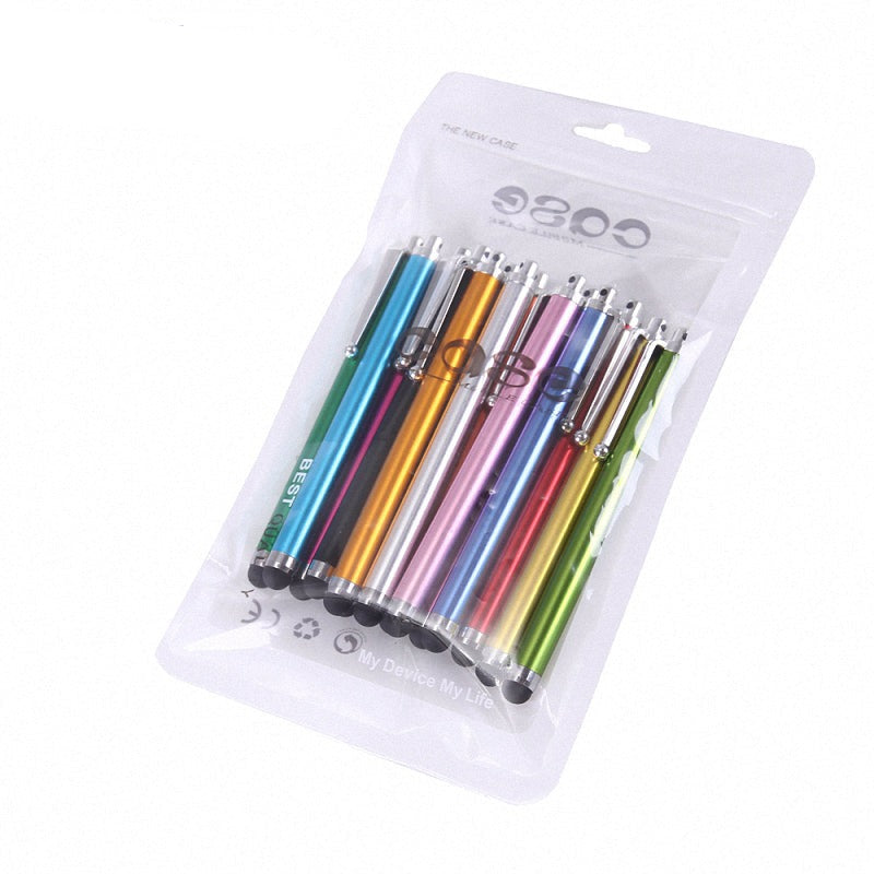 10-Piece Metal Touch Screen Stylus Pens