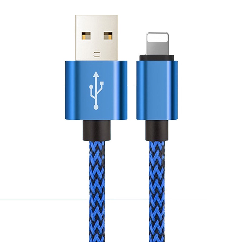 1/2/3m Braided USB Charger Cable