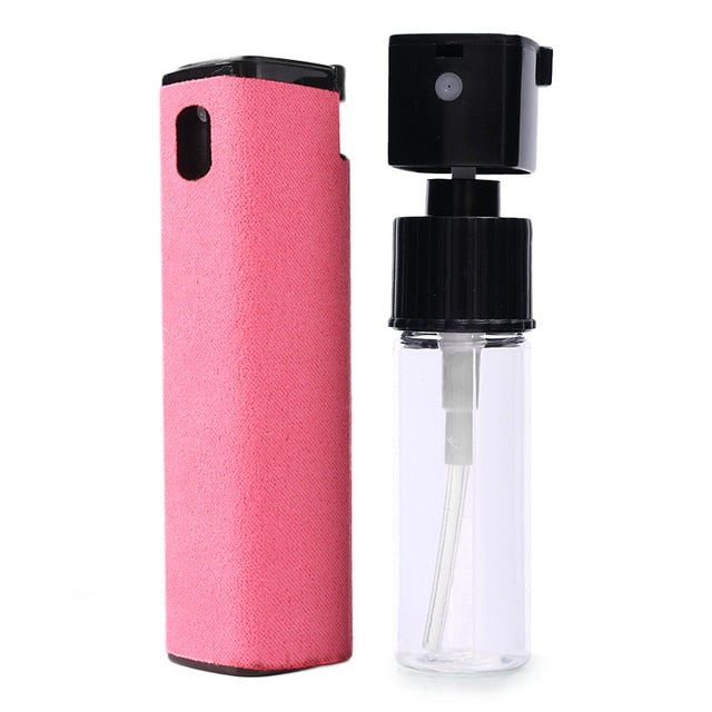 2-in-1 Mobile Phone Screen Spray Cleaner