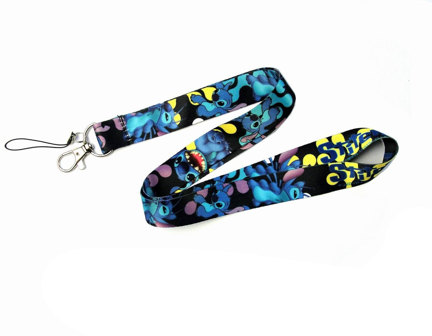 Cartoon Laynyard Keychain