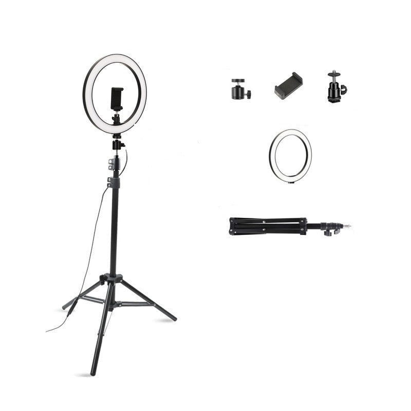 26cm/10" LED Selfie Ring Light Dimmable