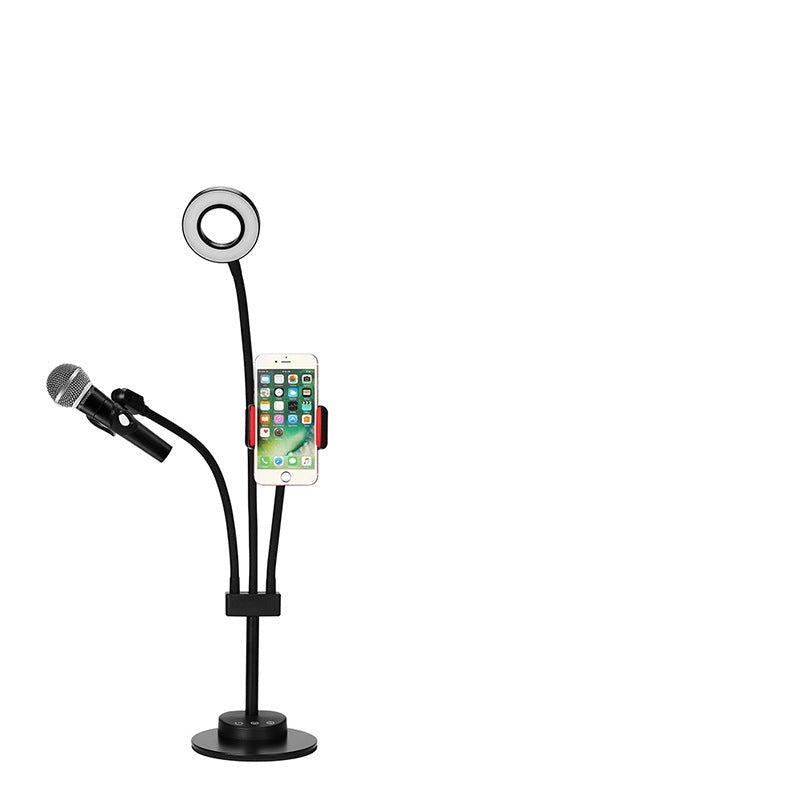 3-in-1 Lazy Bracket Phone Stand Microphone Holder