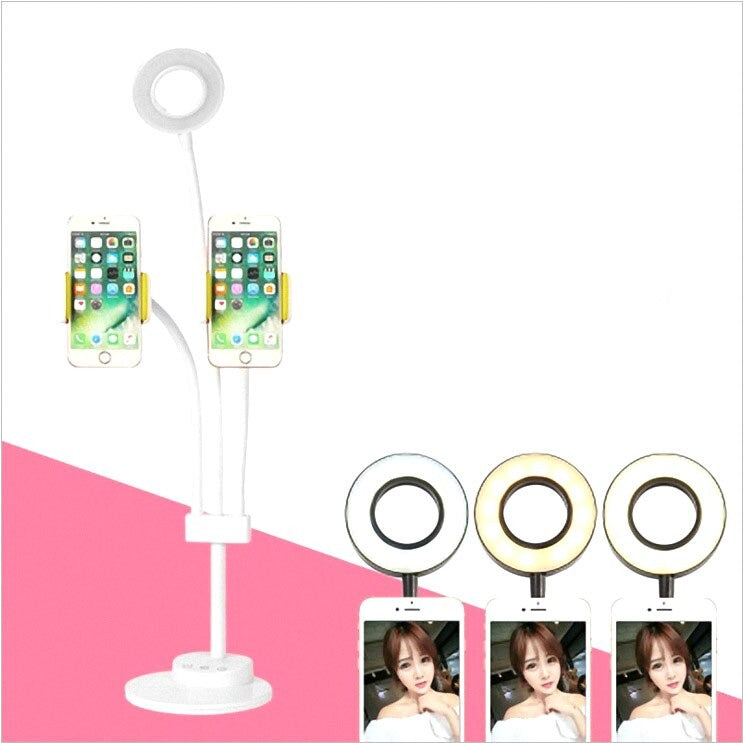 3-in-1 Lazy Bracket Phone Stand Microphone Holder