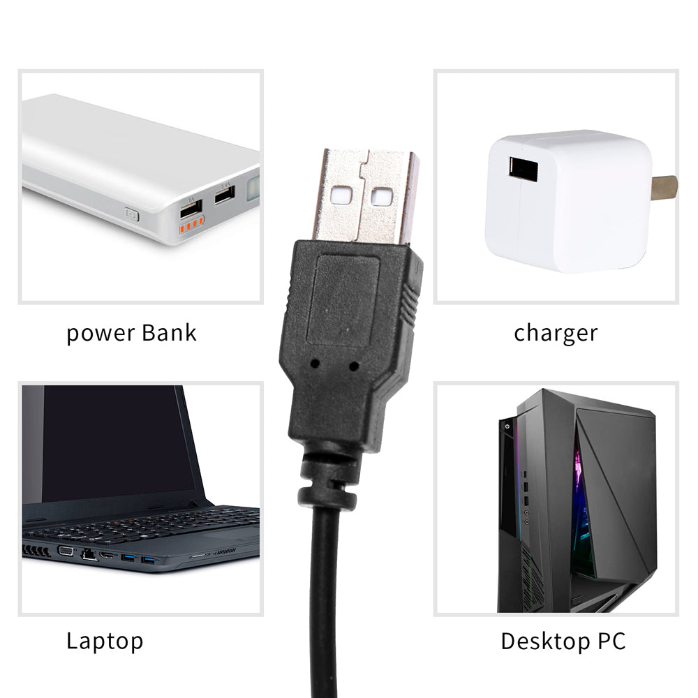 Ring Light Selfie Lamp With Tripod Stand USB Plug