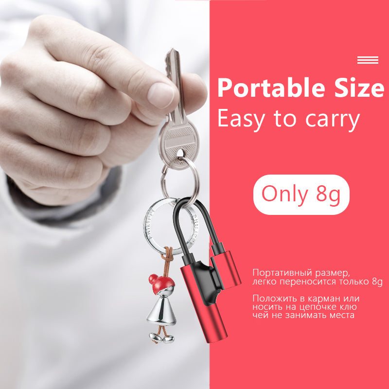 2-in-1 3.5mm Earphone Connector