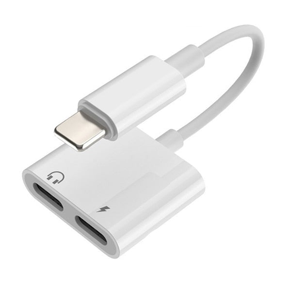 Lightning Adapter Audio and Charger for iPhone