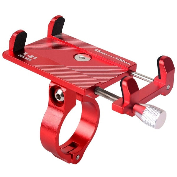 Aluminum Alloy Bicycle Phone Holder Motorcycle Handlebar Mount