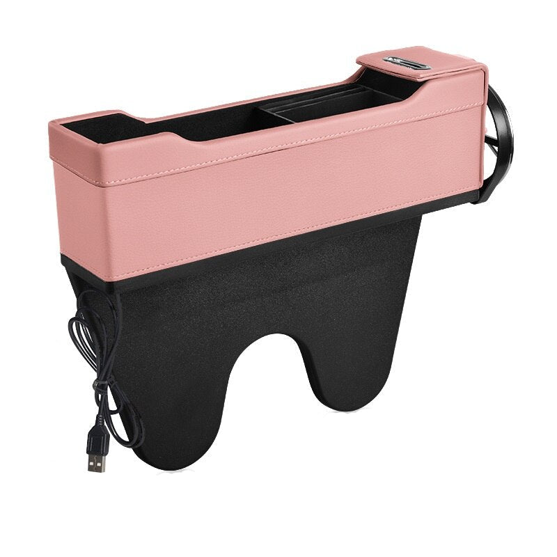 USB Charging Car Seat Side Organiser