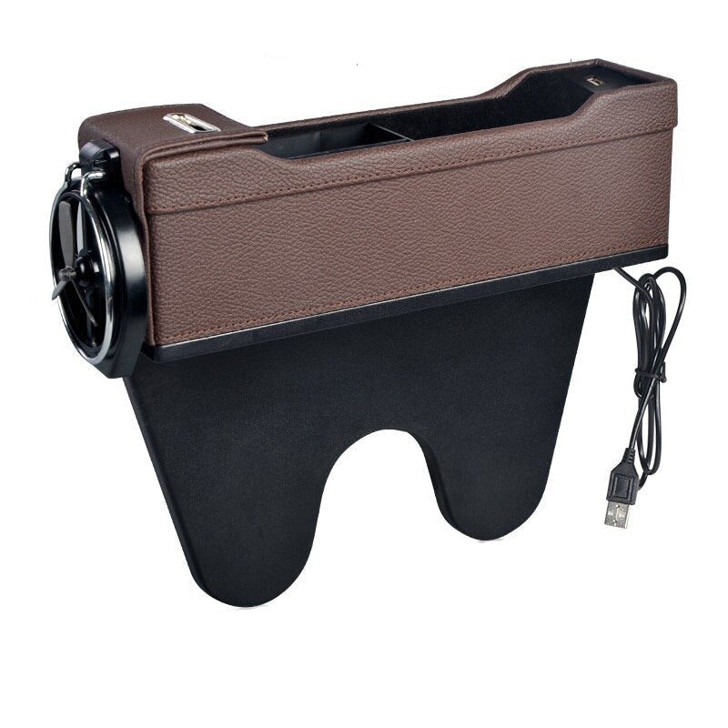 USB Charging Car Seat Side Organiser