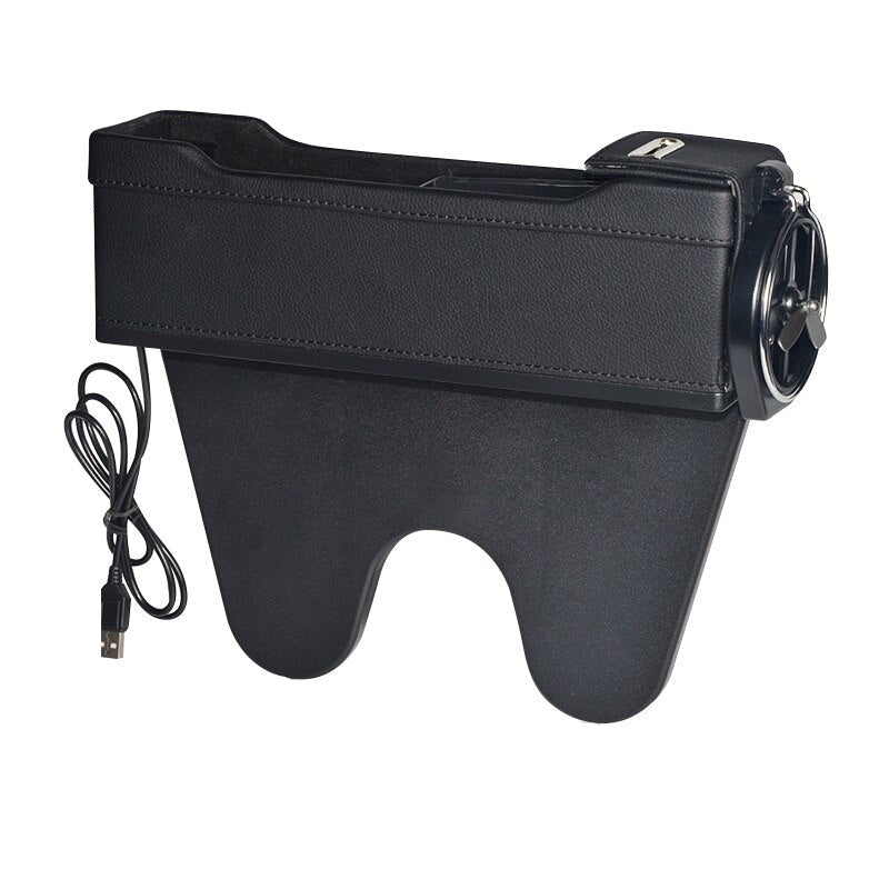 USB Charging Car Seat Side Organiser