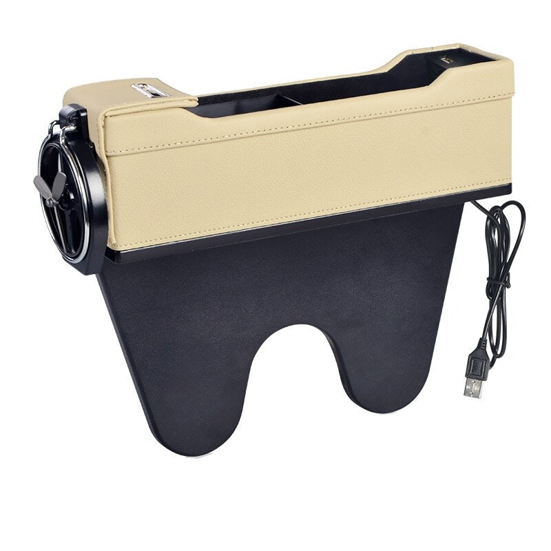 USB Charging Car Seat Side Organiser