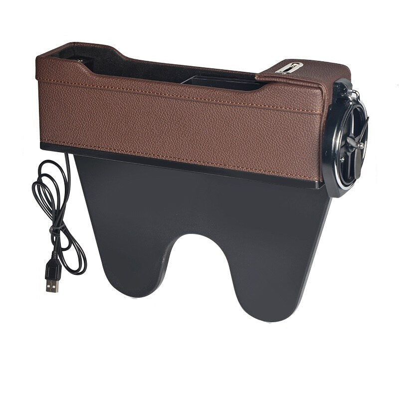 USB Charging Car Seat Side Organiser