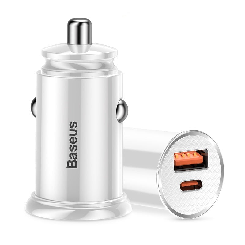 30W Quick Charge USB Car Charger