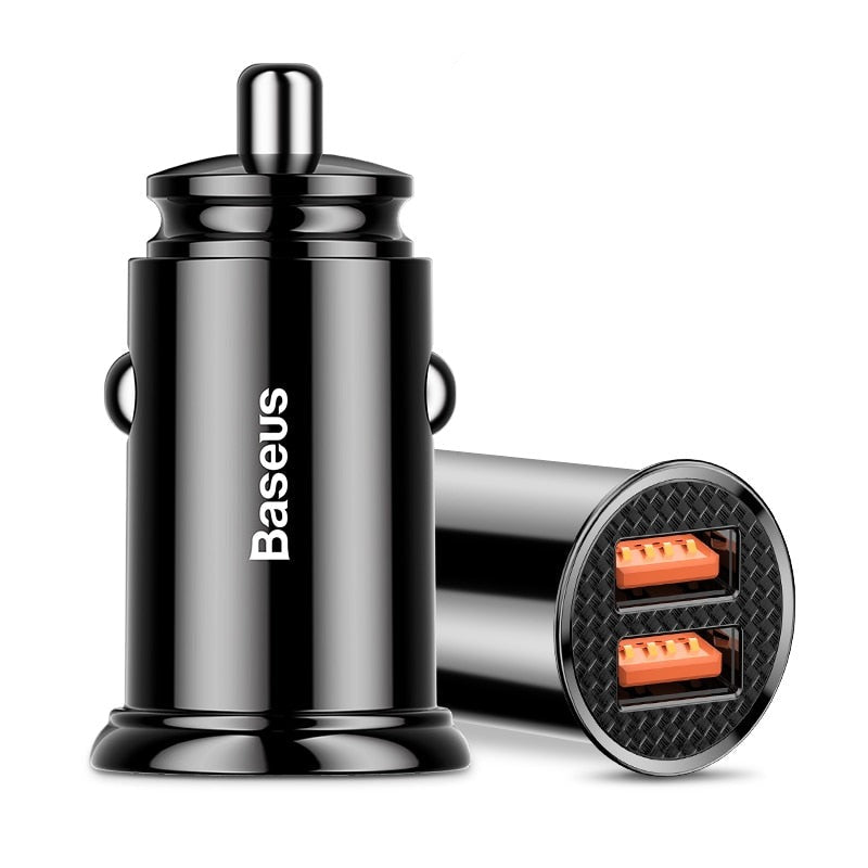 30W Quick Charge USB Car Charger