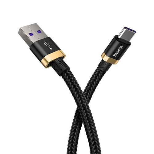 5A USB Type-C Cable for Huawei P30 Lite Mate 20/30 Pro