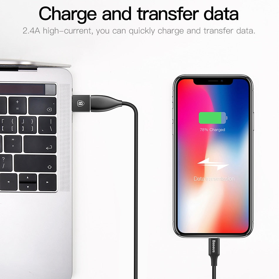 Type-C Male to USB Female Cable Adapter Converter