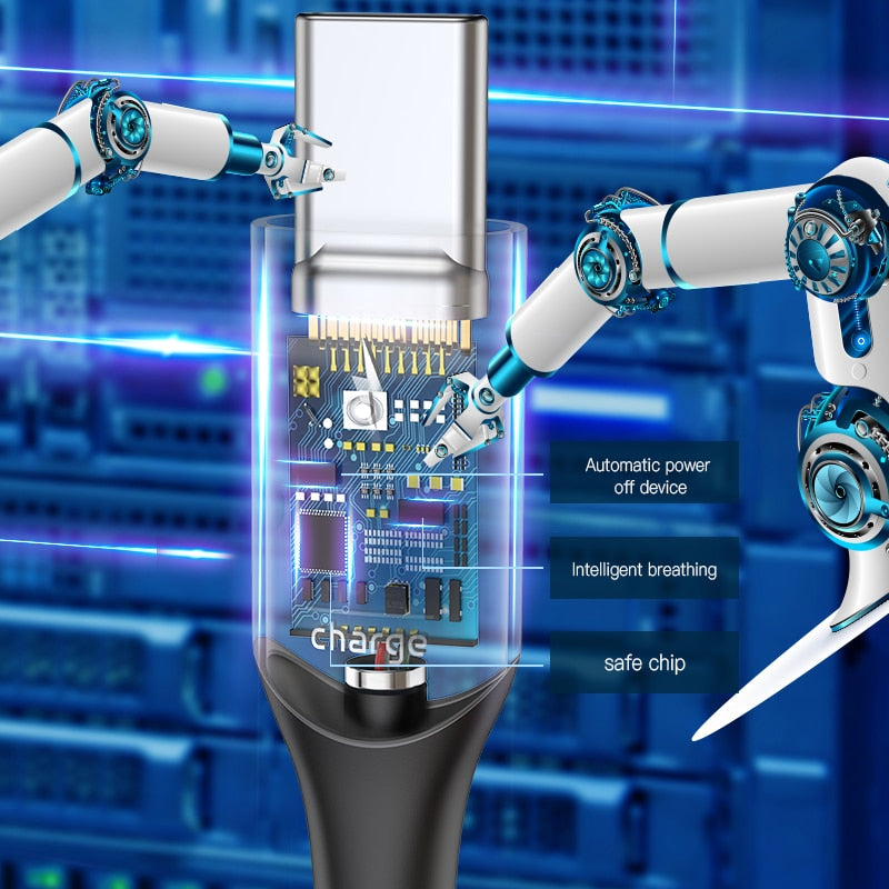 Smart Type-C Cable USB-C 3.0 Cable for Xiaomi Quick-Charge