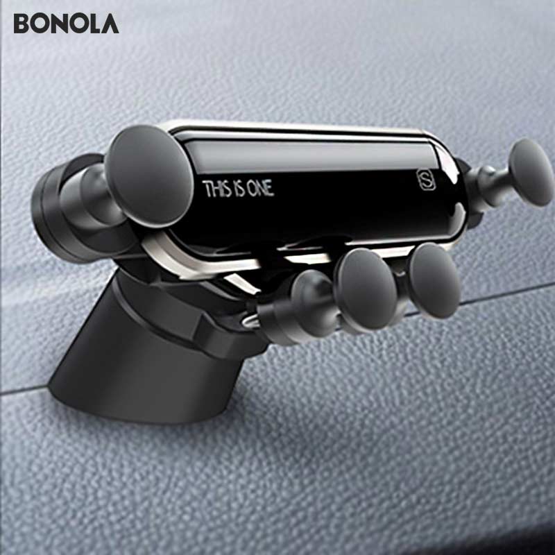 Telescopic Phone Car Holder Gravity Linkage Handy Car Phone Holder Small Mobile Phone