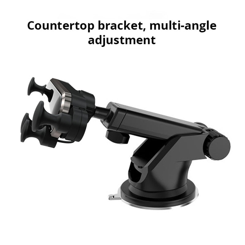 Telescopic Phone Car Holder Gravity Linkage Handy Car Phone Holder Small Mobile Phone