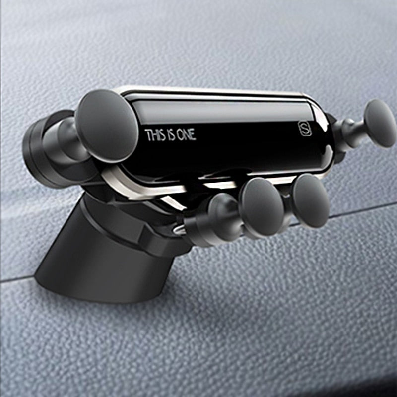Telescopic Phone Car Holder Gravity Linkage Handy Car Phone Holder Small Mobile Phone