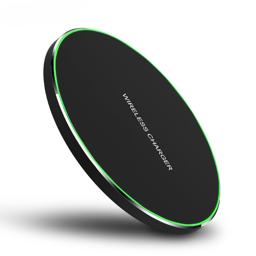 Qi 10w Quick Wireless Charger for Samsung iPhone