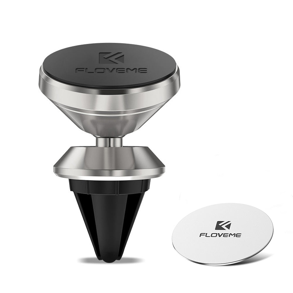 Magnetic Car Phone Holder iPhone Samsung 360 Air Mount Magnet Stand Mobile