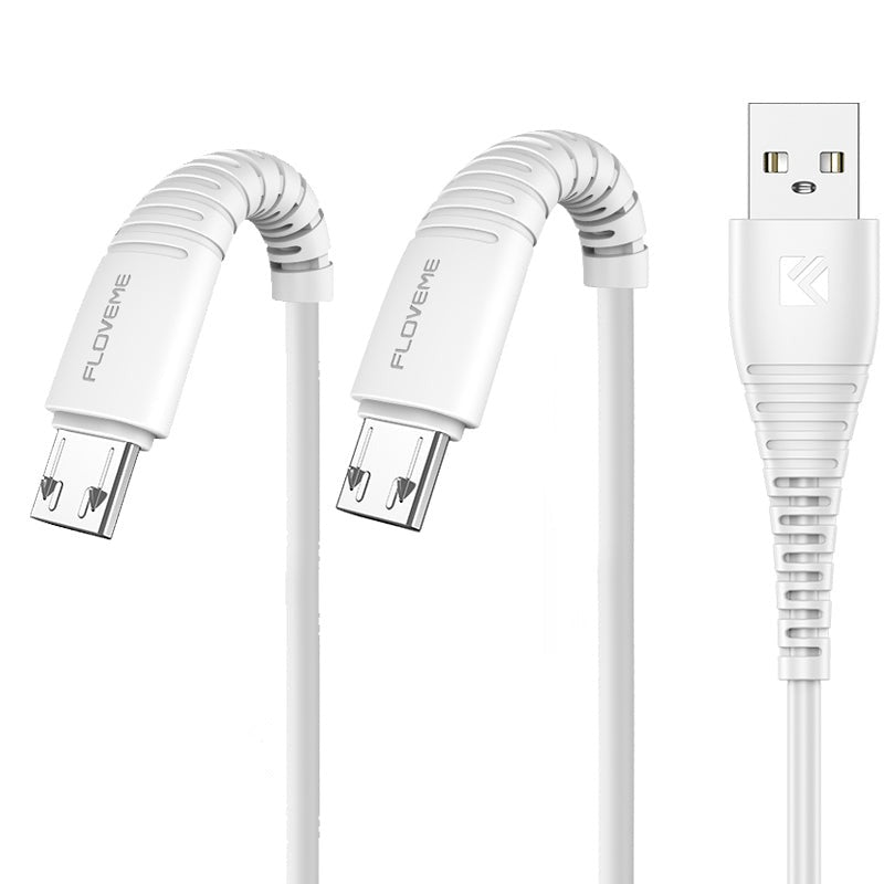 Micro USB Cable 5v/2.4a Charging Data Phone Charger Fast Samsung Xiaomi