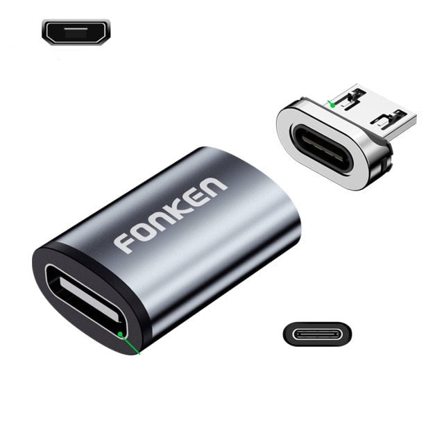 Magnetic Micro and Type-C Cable Connector