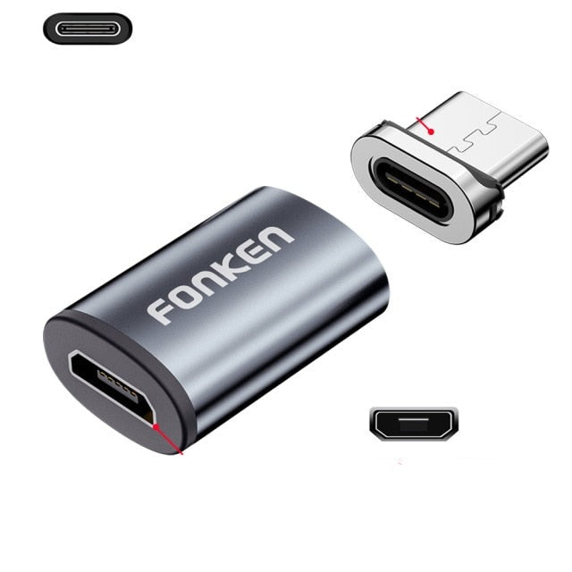 Magnetic Micro and Type-C Cable Connector