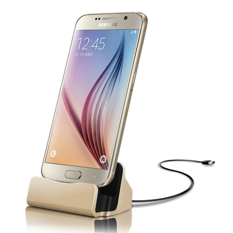 Samsung S8 Plus Xiaomi Huawei LG HTC Android Phone Micro Type-C iPhone Dock Charger Sync Data