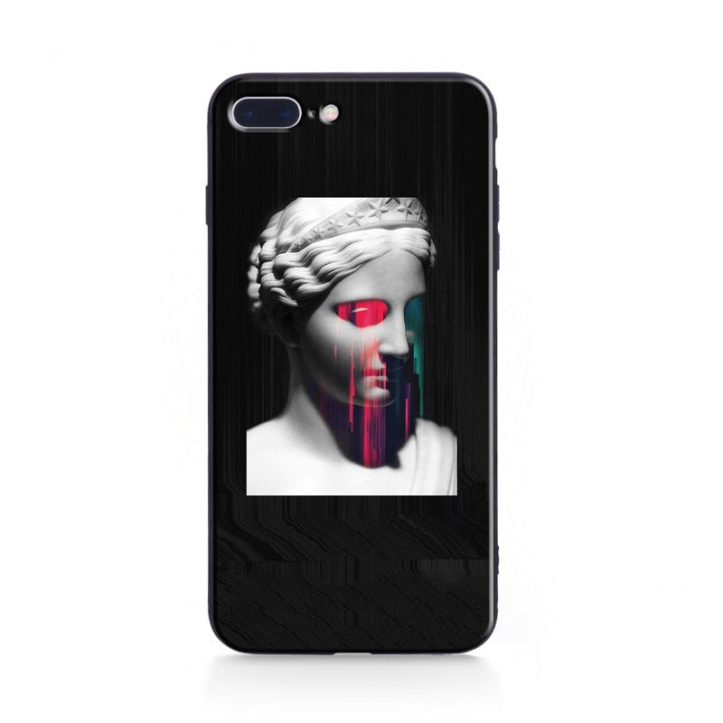 Mona Lisa Art iPhone Silicone Phone Case Cover