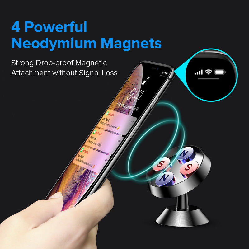 Universal Magnetic Car Phone Holder Stand in Car For iPhone X Samsung Magnet Air Vent Mount