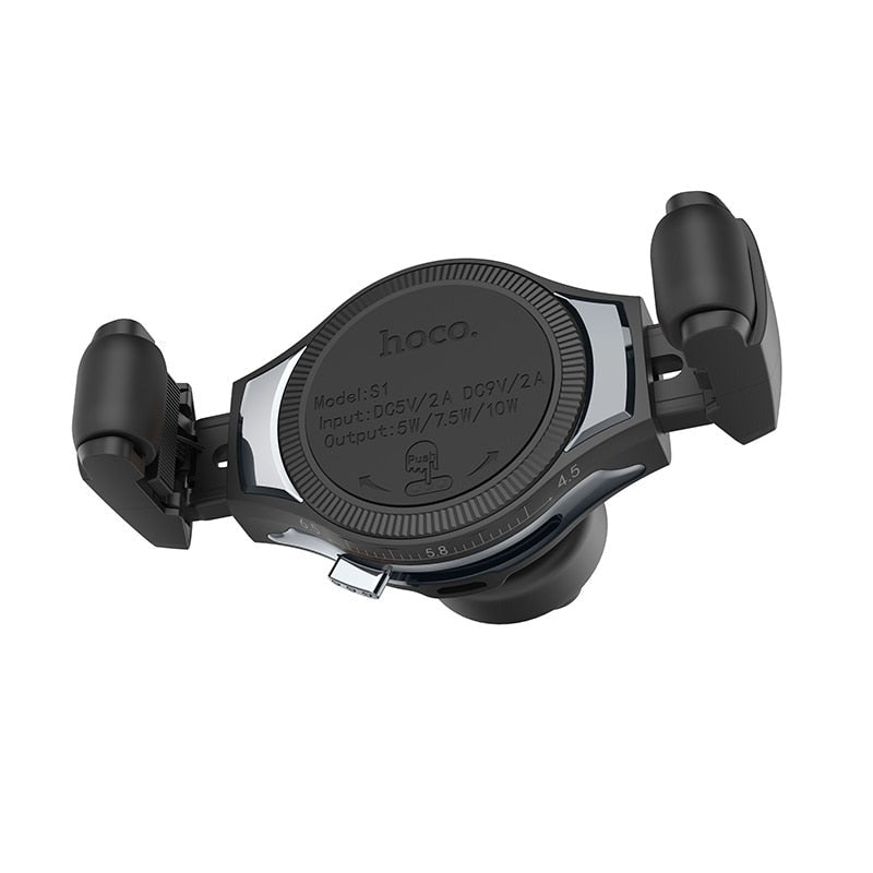 Fast-Charging 10W Car Qi Wireless Charger