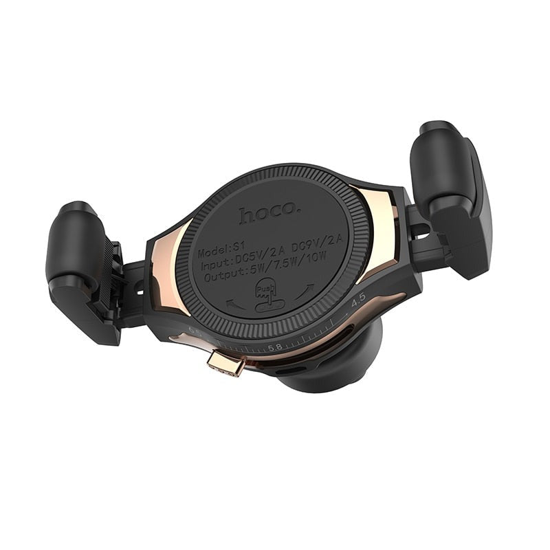 Fast-Charging 10W Car Qi Wireless Charger