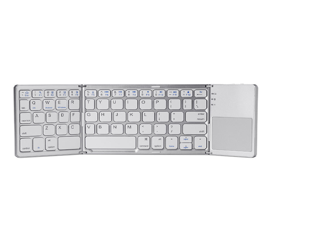 Portable Foldable Rechargerable Wireless Keyboard