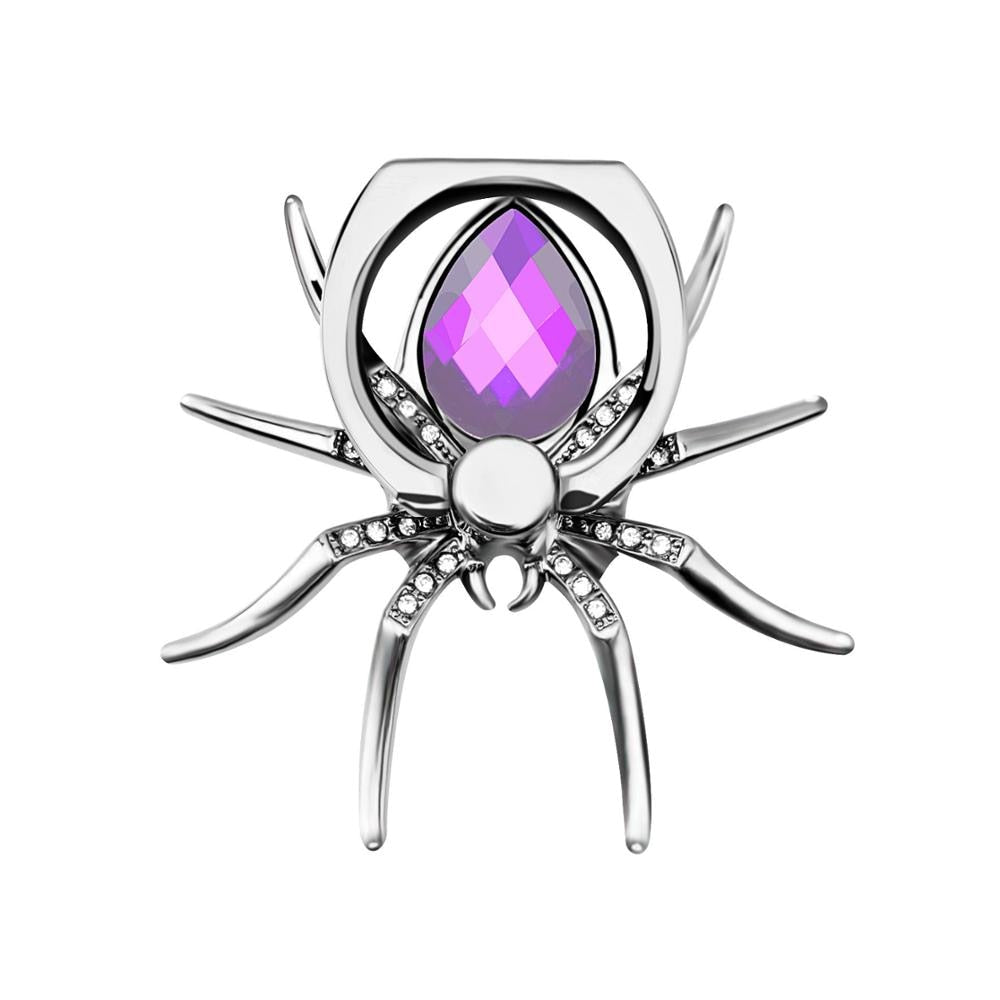 Universal Luxury Metal Spider Finger Ring Phone Holder