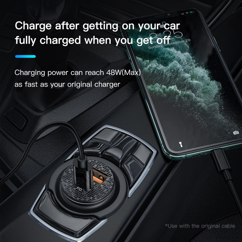 USB Car Quick-Charge Charger