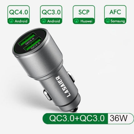 Quick Charge 3.0 36W USB Car Charger