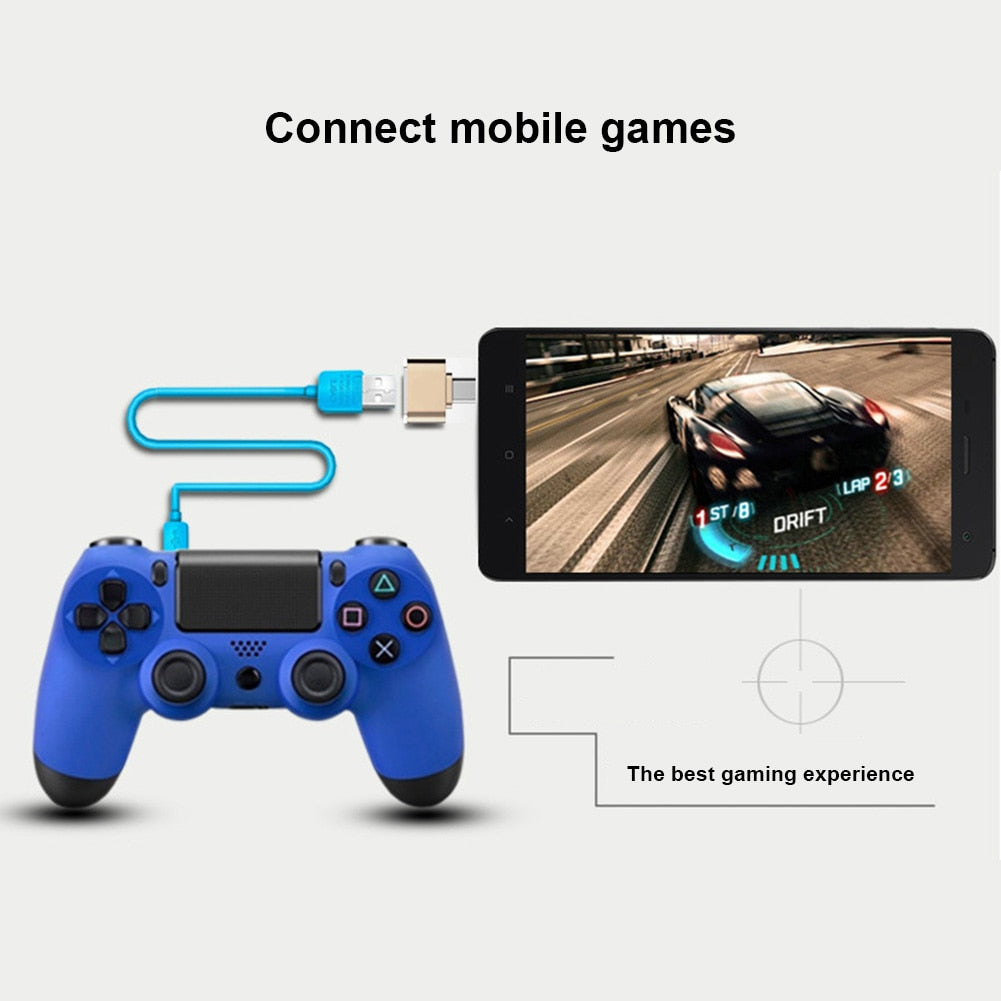 Mini Micro USB Male to USB Female OTG Adapter Converter for Huawei Xiaomi Android Smartphone