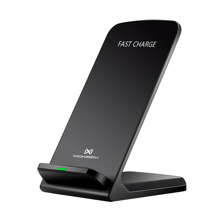 Qi Wireless Charger For iPhone XS Max XR X 8 Fast Holder stand Wireless charger For Samsung