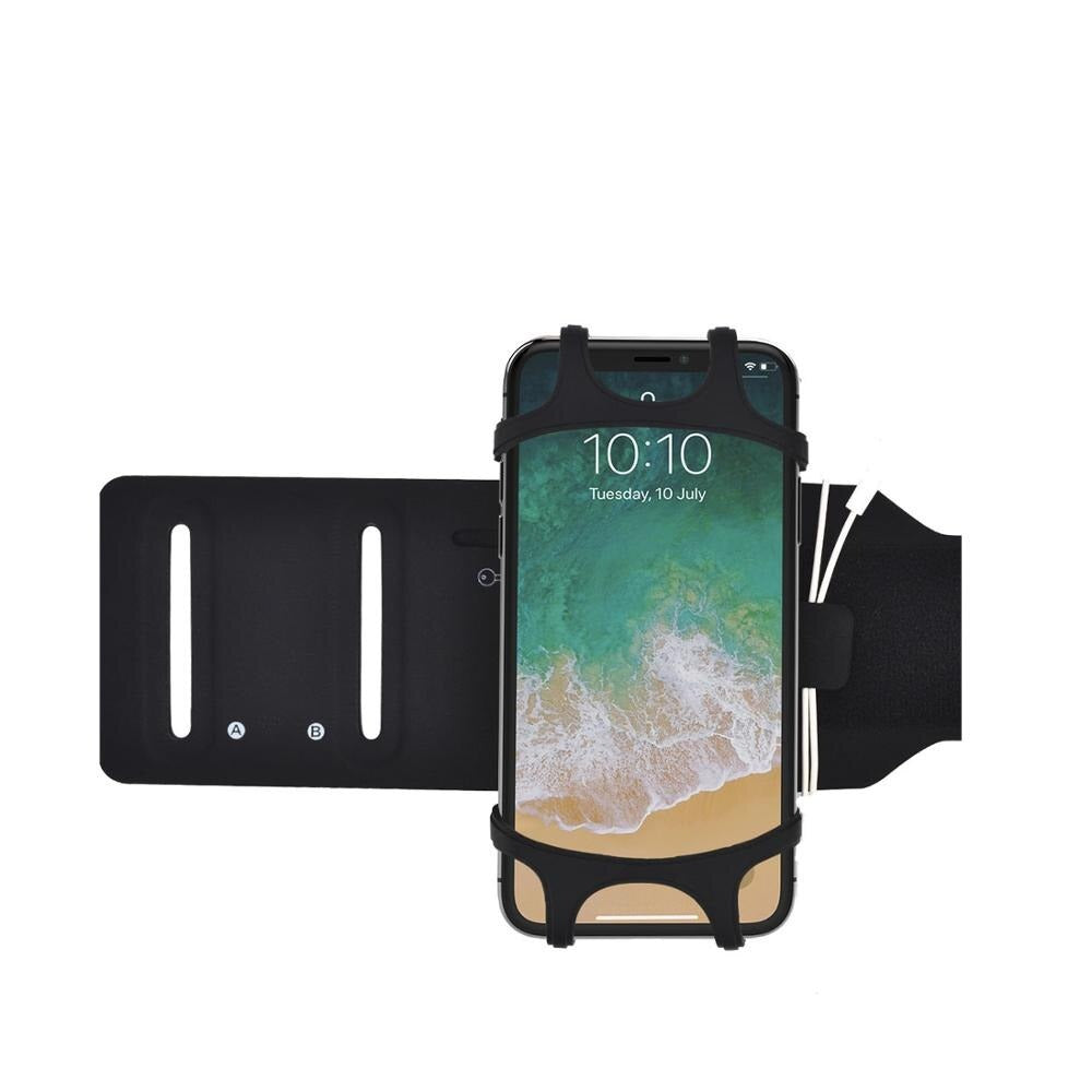 Universal Armband Belt for iPhone Xs Max XR X 8 Huawei P20 Samsung S9 Running Gym Arm