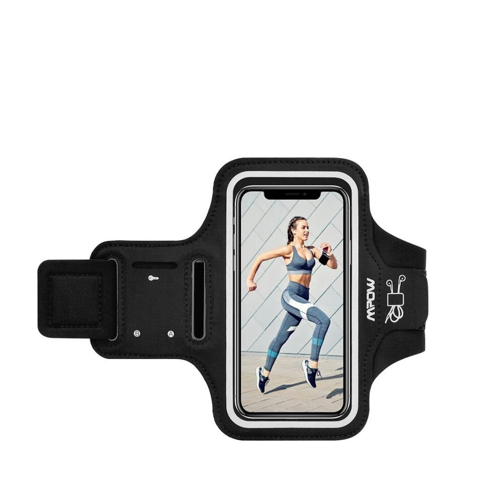 Universal Armband Belt for iPhone Xs Max XR X 8 Huawei P20 Samsung S9 Running Gym Arm