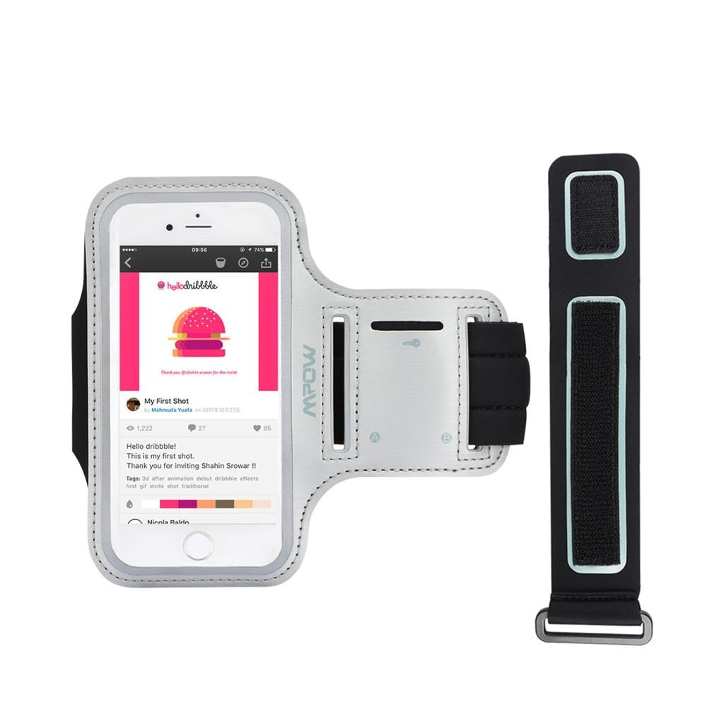 Universal Armband Belt for iPhone Xs Max XR X 8 Huawei P20 Samsung S9 Running Gym Arm