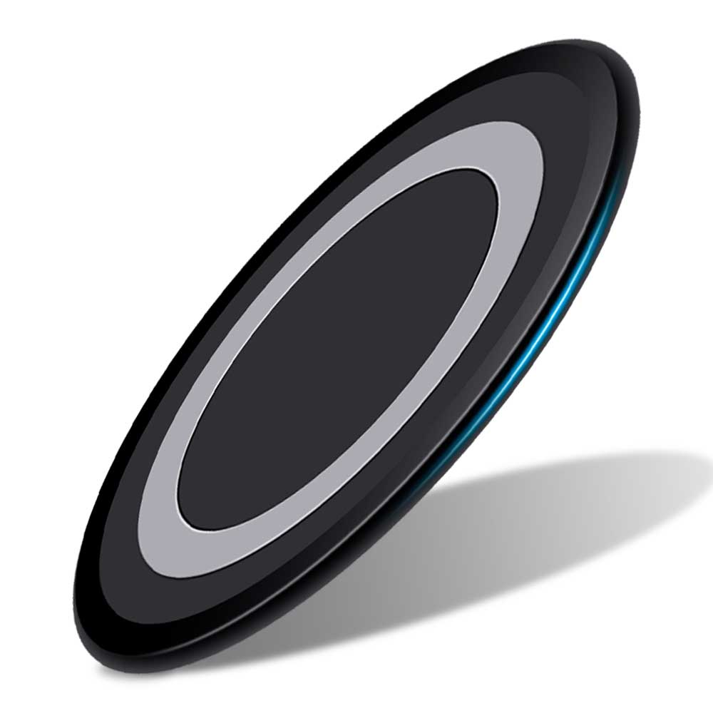 Wireless Charger Mini 10w Samsung Galaxy Note 8/9 S9 S8 S7 S6 Edge Plus Fast