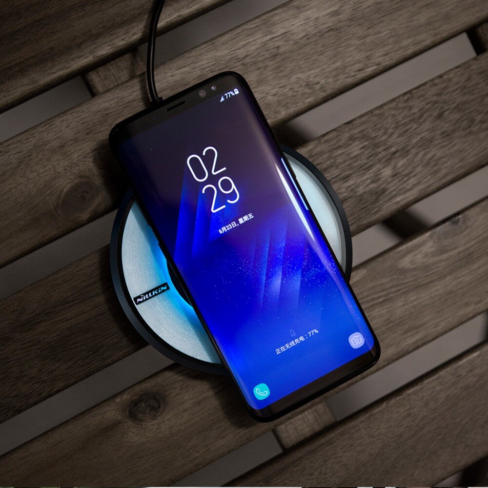 Nillkin 10W LED Qi Fast Wireless Charger Pad for iPhone 11 Xs Max for Samsung S10 Plus S9 for Huawei