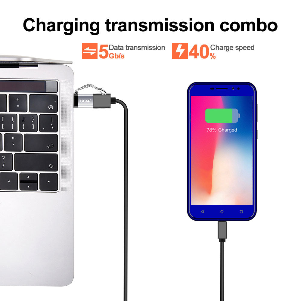 UBA to Type C OTG Cable Adapter USB C OTG Converter