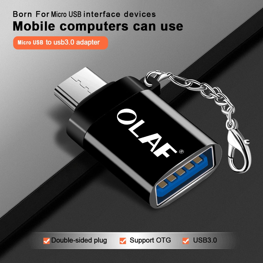 USB Adapter Micro USB OTG UBA to Micro USB UBA Converter OTG Cable Adapter for for Xiaomi Micro